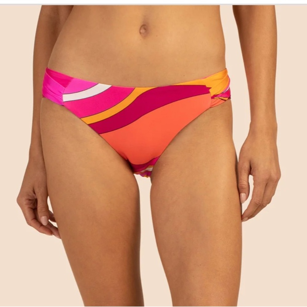 Trina Truk Vivid Vista Tab Side Hipster swim bottom